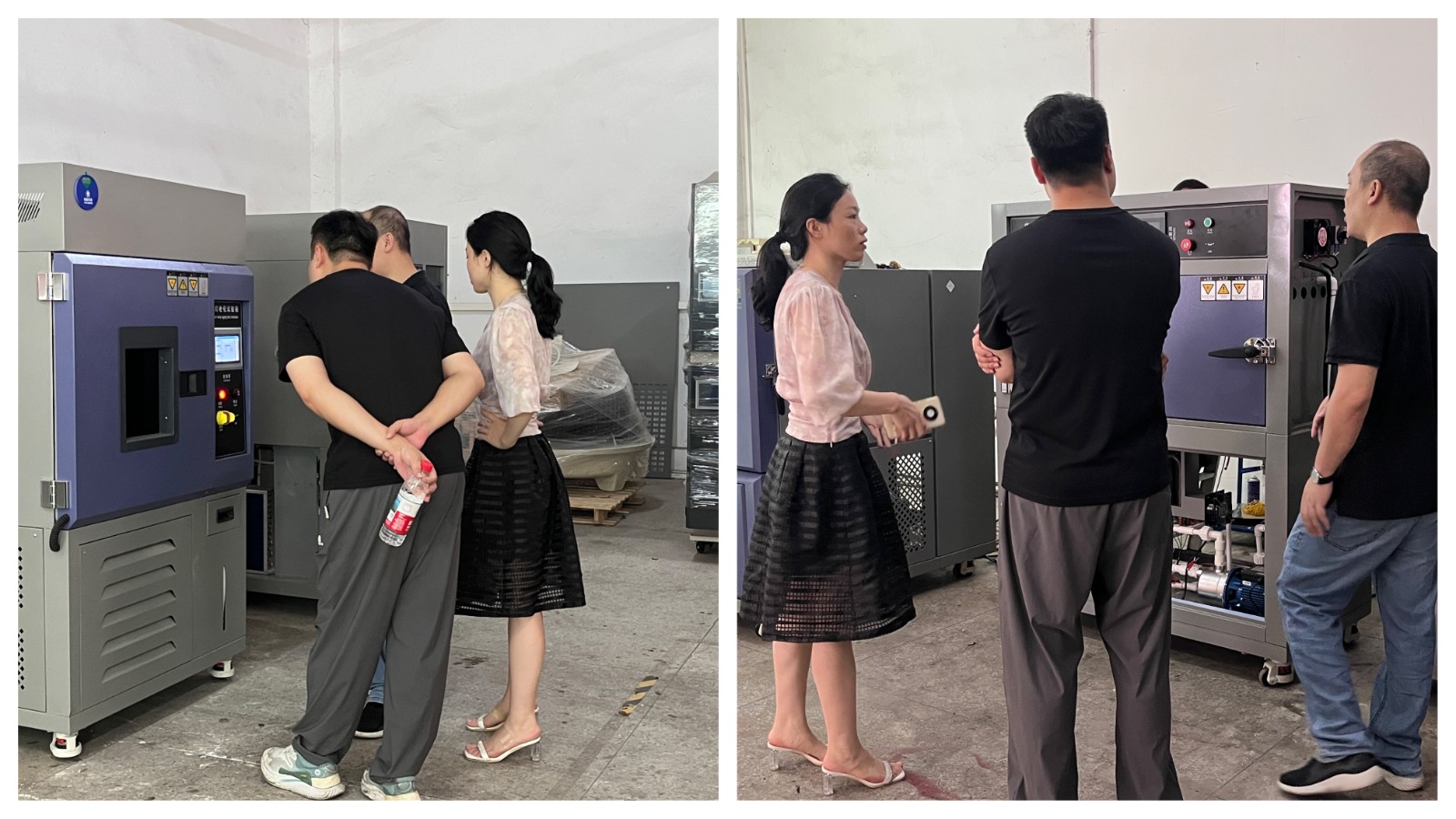客户参观工厂