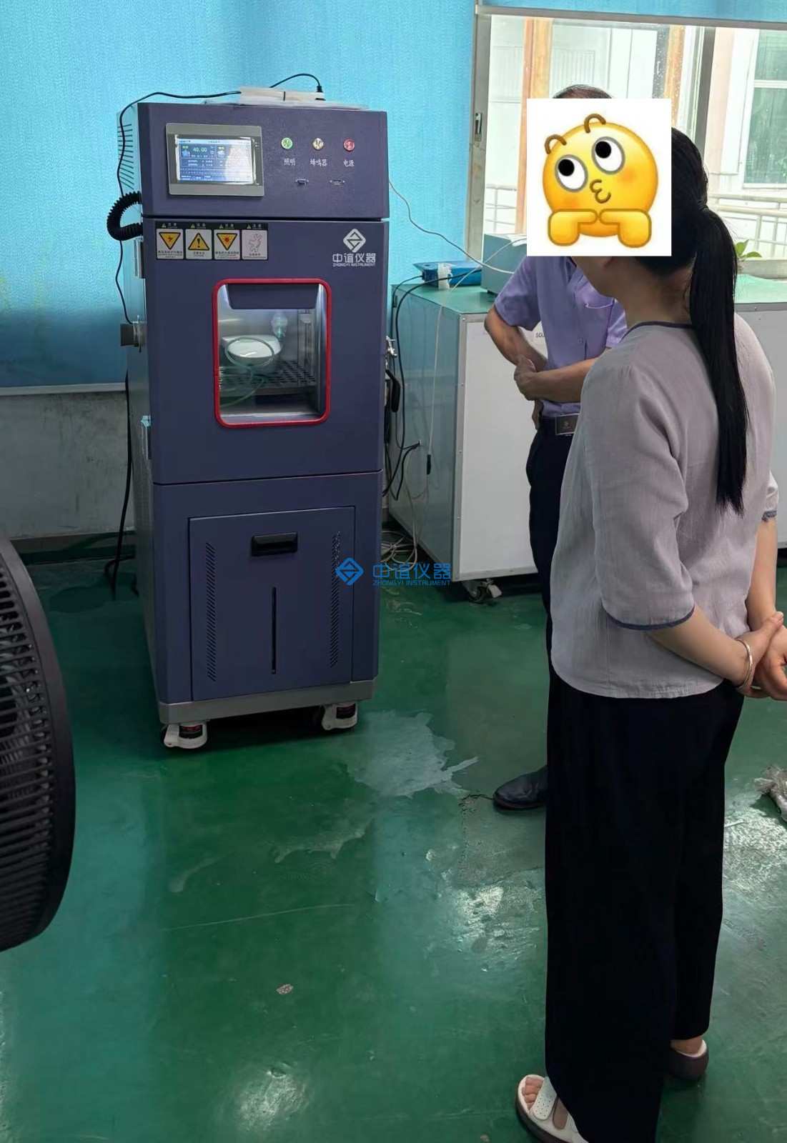 恒温恒湿试验箱交付现场